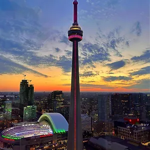 Downtown, Luxury Condo, Cn Tower, Rogers Center, Scocia Arena, Unobstructed View Toronto